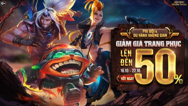 Giảm giá trang phục chủ đề Phi Đội & Du Hành Không Gian lên tới 50% từ 16/10 đến hết 22/10