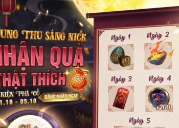 TRUNG THU SÁNG NICK NHẬN QUÀ THẬT THÍCH TỪ 1/10 ĐẾN 5/10