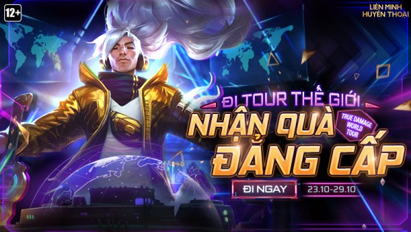 Tham gia “True Damage World Tour” – Nhận quà đẳng cấp và cả Yasuo Hàng Hiệu từ 23/10 đến 29/10