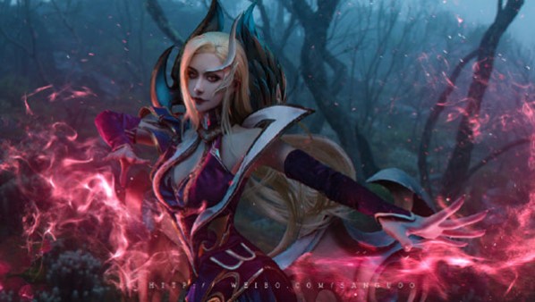 Bộ ảnh cosplay Morgana Tiên Hắc Ám đầy huyền bí và ấn tượng