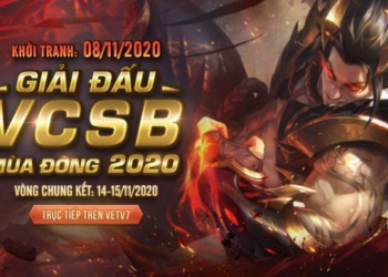 Lịch thi đấu Vòng bảng VCSB mùa Đông 2020