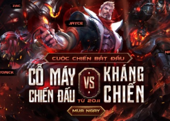 Mở bán nhóm trang phục Cỗ Máy Chiến Đấu / Kháng Chiến – Tham gia cuộc chiến vì tương lai bắt đầu từ 20.11