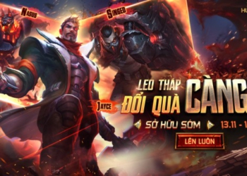 Tham gia “Leo Tháp” – Leo tháp càng cao, Đổi quà càng đã từ 13/11 đến 19/11
