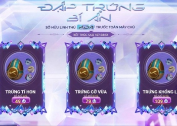 ĐẬP TRỨNG BÍ ẨN SỞ HỮU LINH THÚ K/DA