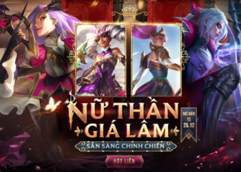 Mở bán nhóm trang phục Nữ Thần Chiến Binh – Tham gia hành trình tìm Huy Hiệu cùng Nữ Thần từ 25/12