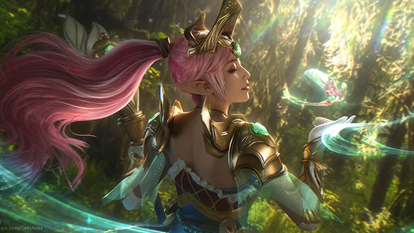 Ngây ngất với bộ ảnh cosplay Janna Nữ Thần Chiến Binh cực chất