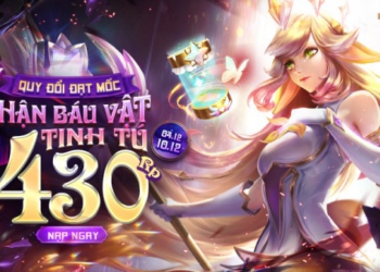 Quy đổi RP – Nhận ngay Báu Vật Tinh Tú cực kỳ giá trị từ 00:30 04/12 đến 23:59 10/12