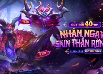 Quy đổi RP – Nhận ngay trang phục Azir, Ivern Thần Rừng mới chỉ với 40 RP từ 00:30 11/12 đến 23:59 17/12