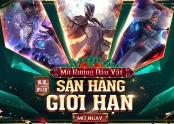 Tham gia “Cửa Hàng Báu Vật” – Săn hàng Giới Hạn, sở hữu PAX cho đến Điểm Hàng Hiệu từ 18/12 đến 24/12