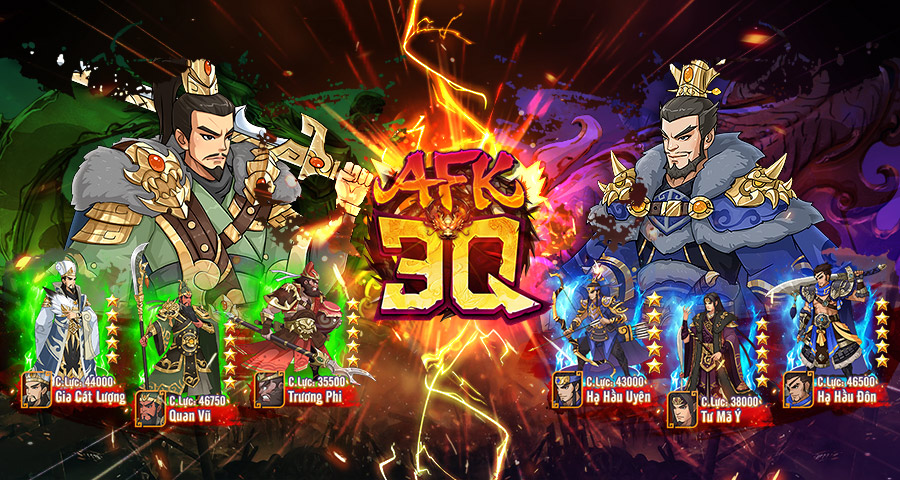 ﻿AFK 3Q – Đế Vương Thiên Hạ ấn định ngày ra mắt 07/01/2021