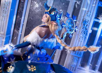 Hòa vào cái lạnh mùa đông cùng bộ ảnh cosplay Soraka Mùa Đông Kỳ Diệu