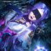 Bộ ảnh cosplay trang phục Syndra Hồng Tàn Phai đầy bí ẩn và quyến rũ