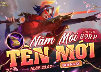 Giảm giá Thẻ Đổi Tên – Năm mới, Tên mới chỉ với 89 RP từ 10/02 đến 23/02