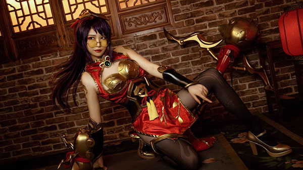 Hòa cùng không khí Tết Nguyên Đán với bộ ảnh cosplay Vayne Tất Niên 2019