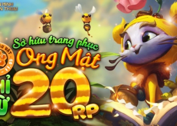 Tham gia “Cửa Hàng Báu Vật” – Sở hữu sớm trang phục Ong Mật chỉ từ 20 RP từ 05/03 đến 11/03