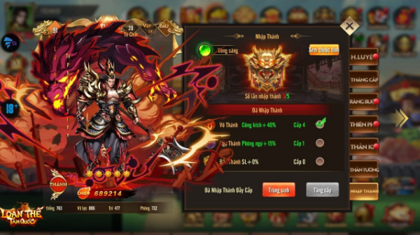 Quần Long Tranh Bá – Big Update tháng 3 của Loạn Thế Tam Quốc chính thức ra mắt