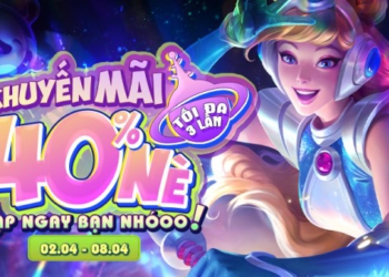 Quy đổi RP – Nhận thêm 40% giá trị từ 00:30 02/04 đến 23:59 08/04