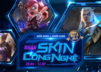 Tham gia “Tuần Đại Lễ” – Điểm danh, chiến game và nhận Skin Công Nghệ hấp dẫn từ 29/04 đến hết 12/05