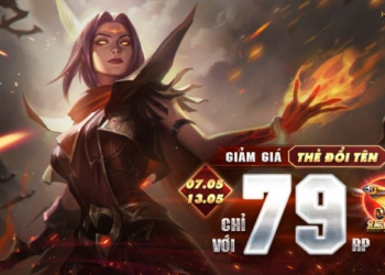 Giảm giá Thẻ Đổi Tên – Đổi tên chỉ với 79 RP từ 07/05 đến hết 13/05