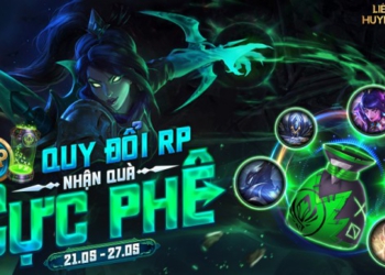 Quy đổi RP – Nhận quà cực phê từ 00:30 21/05 đến 23:59 27/05