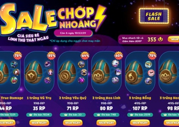 Tham gia “Sale Chớp Nhoáng” – Trứng Linh Thú giảm giá đến 90% từ 28/05 đến 03/06