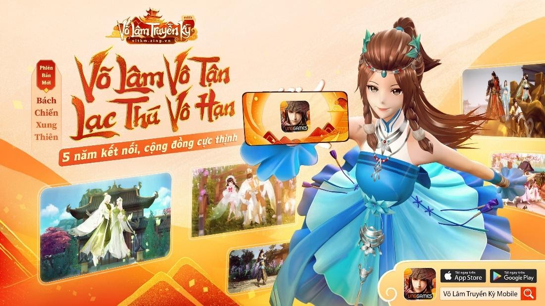 VLTK Mobile: Bách Chiến Xung Thiên – Khai mở cánh cửa bước vào thế giới Võ Lâm mới 2021