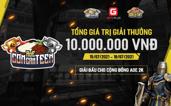 Thông cáo báo chí AoE Cơm Hải Sản Lần 1: Cuộc chiến mới thử thách mới