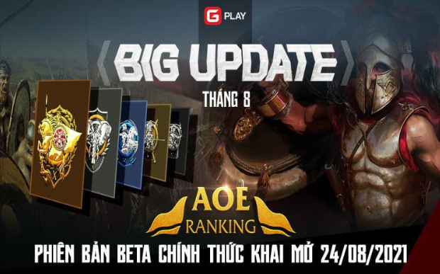 GPlay chính thức ra mắt phiên bản AoE Ranking Beta test