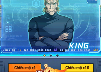 One Punch Man: The Strongest ra mắt anh hùng King