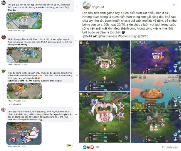 Chúc 20/10 kiểu game thủ Cloud Song VNG: Xinh đẹp, rạng rỡ nhưng vẫn không quên cầu “nhân phẩm độ”