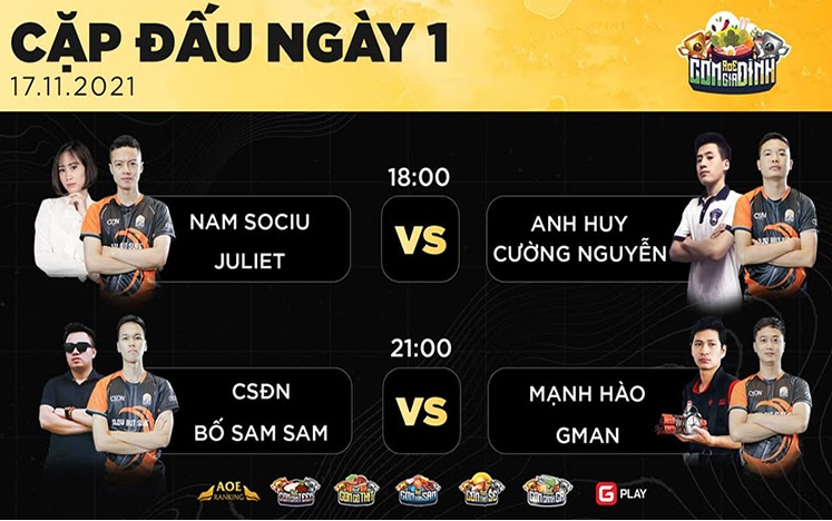 AoE Cơm Gia Đình lần 2: Siêu kinh điển ngay từ ngày khai mạc