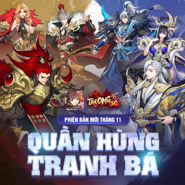 Tân OMG3Q VNG: Bí kíp thăng hạng trong Quần Hùng Tranh Bá