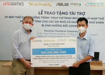 Võ Lâm Truyền Kỳ trao 1,6 tỉ VND để hỗ trợ những hoàn cảnh bị ảnh hưởng bởi Covid-19