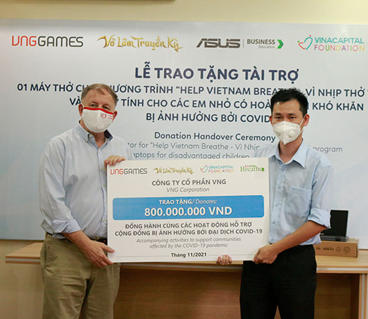 Võ Lâm Truyền Kỳ trao 1,6 tỉ VND để hỗ trợ những hoàn cảnh bị ảnh hưởng bởi Covid-19