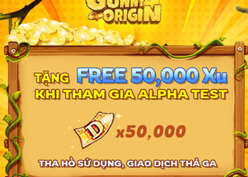 Game thủ được Gunny Origin tặng 50.000 Xu