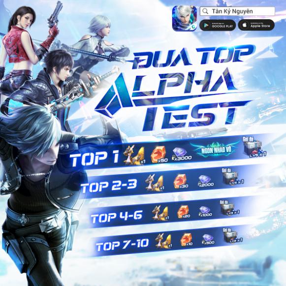 Điểm danh những sự kiện cực cuốn đợt Alpha Test của siêu phẩm Tân Kỷ Nguyên