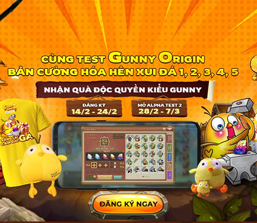Gunny Origin mở Alpha Test 2 để game thủ trải nghiệm cường hóa đá 5 cấp