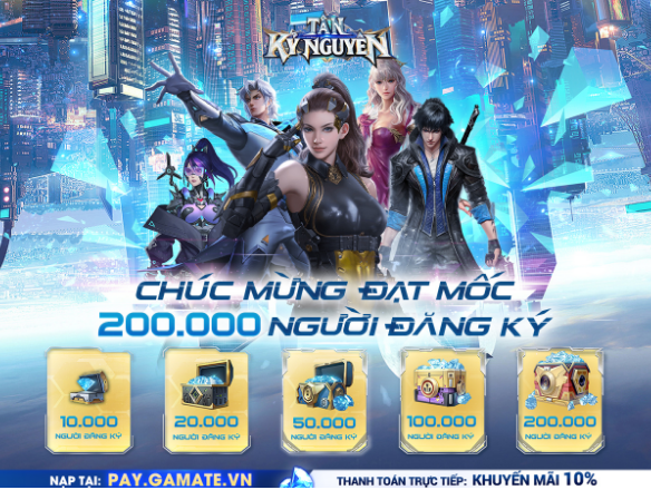 Kết thúc Alpha Test đầy ngoạn mục, Tân Kỷ Nguyên thông báo chính thức ra mắt 10h sáng mai 23/02/2022.