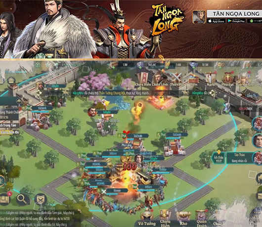 Mobile game Tân Ngọa Long sôi động trước giờ G