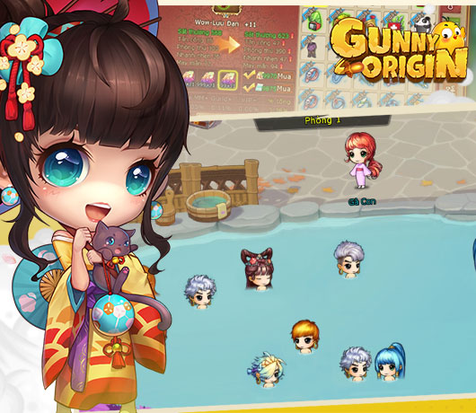 Gunny Origin – Tắm suối tiên hàn huyên chuyện đảo Gà