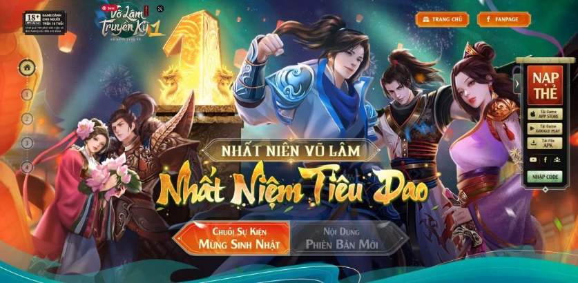 Gửi lời chúc mừng sinh nhật Võ Lâm Truyền Kỳ 1 Mobile, game thủ bỏ túi hàng loạt quà tặng hấp dẫn