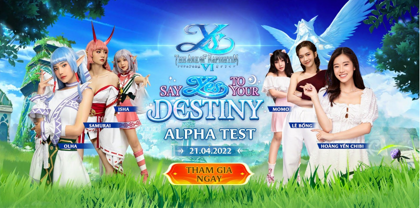 Ys 6 Mobile – The Ark of Napishtim mở cửa thử nghiệm từ 21/4