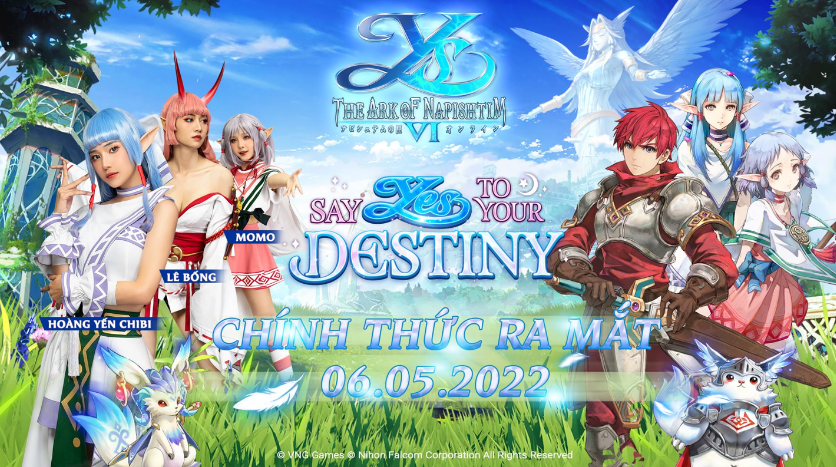 Ys 6 Mobile – The Ark of Napishtim chính thức ra mắt ở Việt Nam và 5 nước Đông Nam Á vào đầu tháng 5