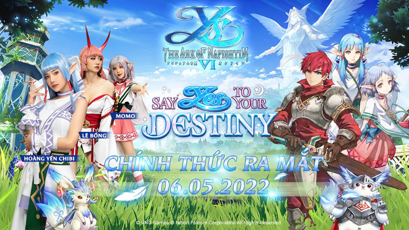 “Cực phẩm” game nhập vai Nhật Bản Ys 6 Mobile – The Ark of Napishtim chính thức ra mắt tại Việt Nam