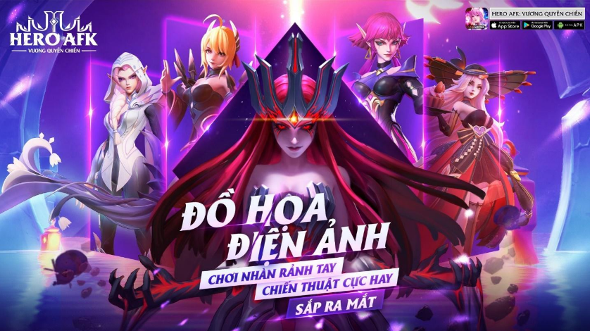 Quy tắc sắp xếp đội hình trong Hero AFK: Vương Quyền Chiến