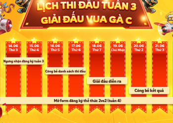 18/6 – Diễn ra tuần thi đấu thứ ba giải Gunny Origin toàn quốc