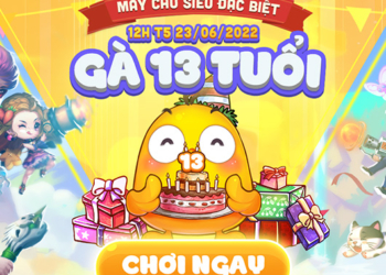 Mừng sinh nhật, Gunny PC mở máy chủ siêu đặc biệt “Gà 13 Tuổi”