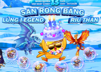 Không thể bỏ qua 5 sự kiện cực hot nhân dịp Gunny PC 13 tuổi