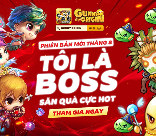 Gunny Origin – Chuỗi sự kiện “Tôi là Boss – Săn quà cực hot” khiến dân đảo Gà đứng ngồi không yên