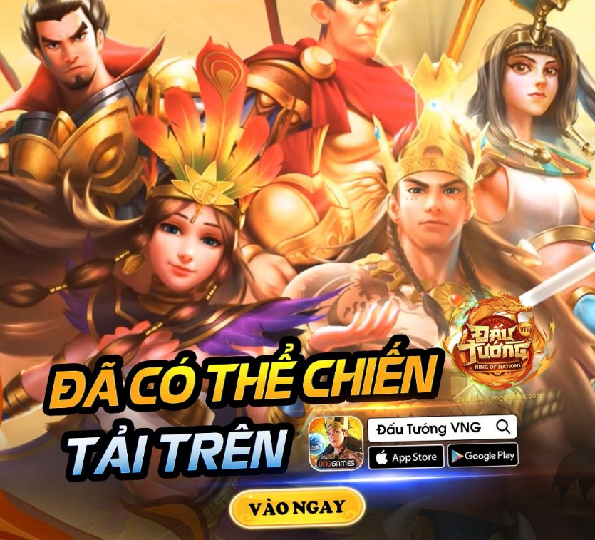 Nhận ngay giftcode dịp ra mắt từ Đấu Tướng VNG